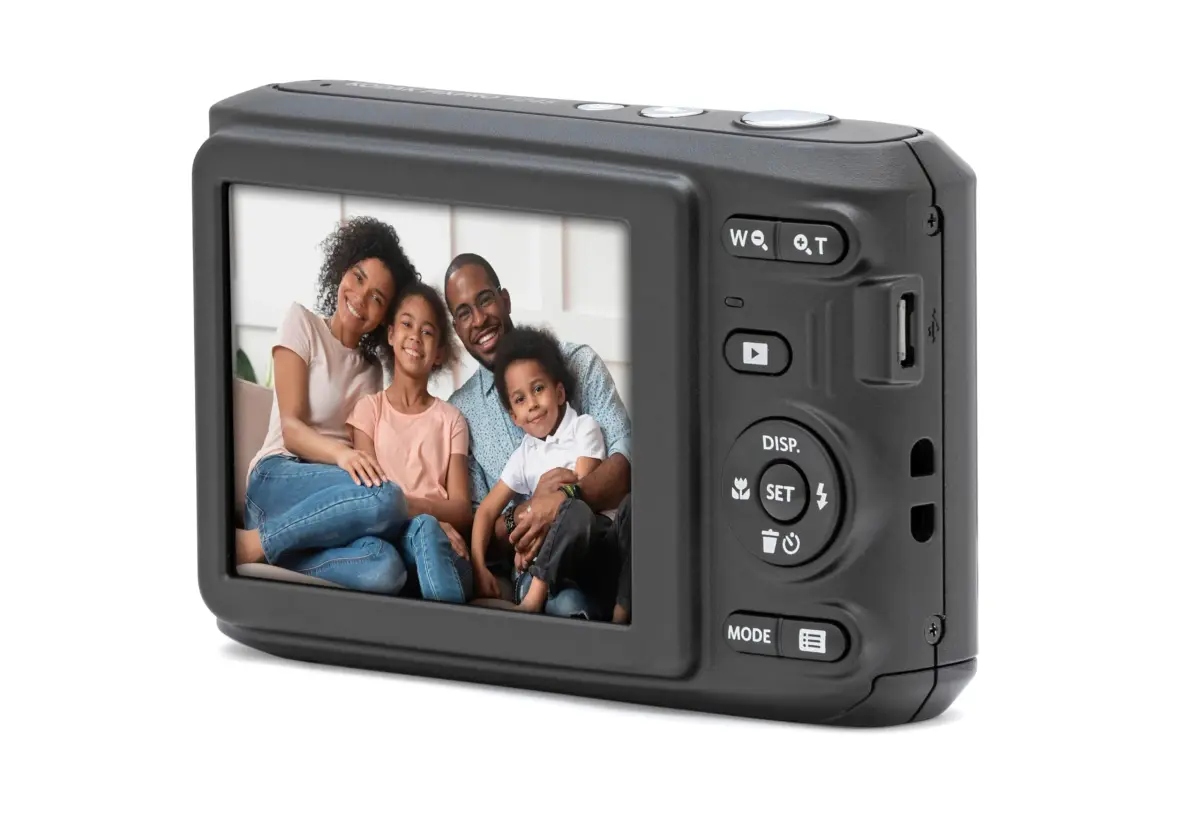 KODAK PIXPRO FZ45 Compact Digital Camera 16MP 4X Optical Zoom 27mm Wide Angle 1080p HD Video Black | Easy Point-and-Shoot for Everyday Memories - view 4