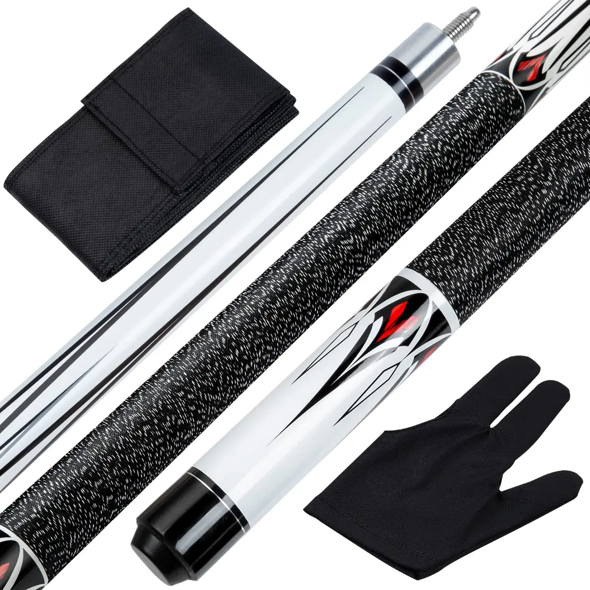 Teekerwan Maple Pool Cue Stick 152.4cm (58 inch) 19 oz | Professional Grade for Indian Billiards - main product image