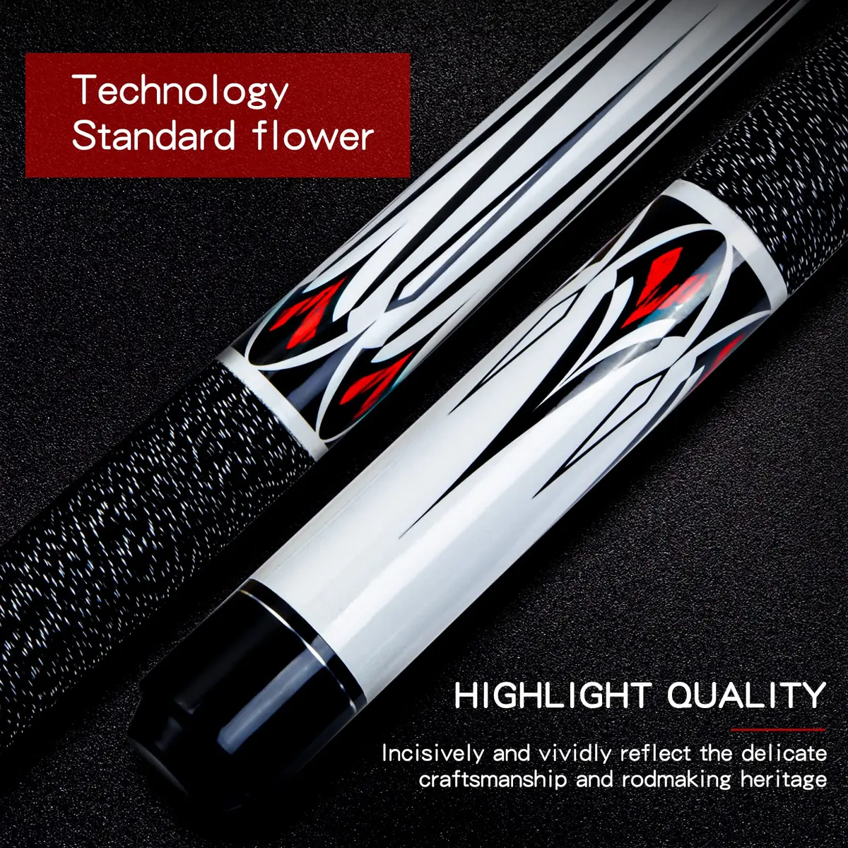 Teekerwan Maple Pool Cue Stick 152.4cm (58 inch) 19 oz | Professional Grade for Indian Billiards - view 6