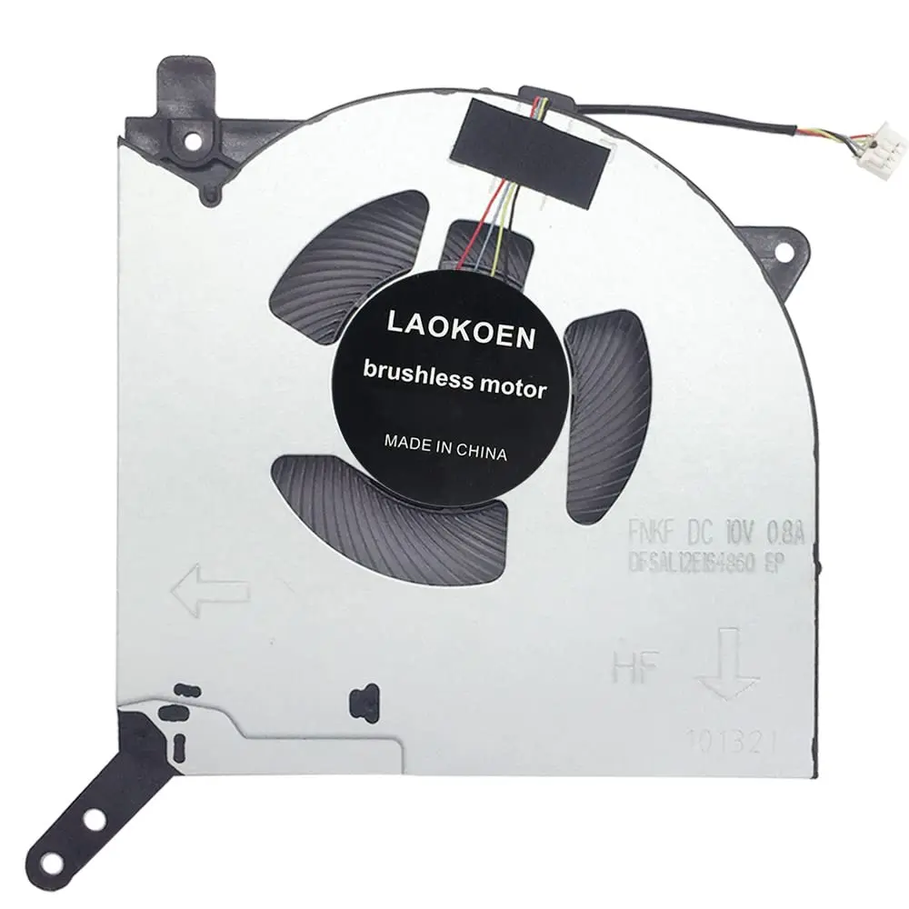 LAOKOEN Replacement CPU & GPU Cooling Fans for Lenovo Legion 5 Pro 16ACH6H (Type:82JQ) R9000P 2021H | 10V 0.8A - view 8