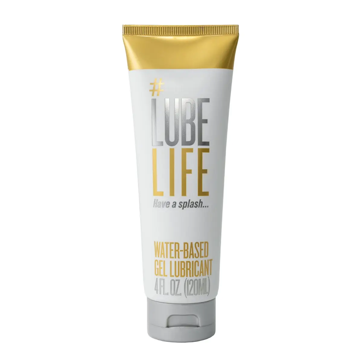 LubeLife Water Based Gel Lube 4 Fl Oz | Non-Drip Jelly for Sensitive Skin - main product image