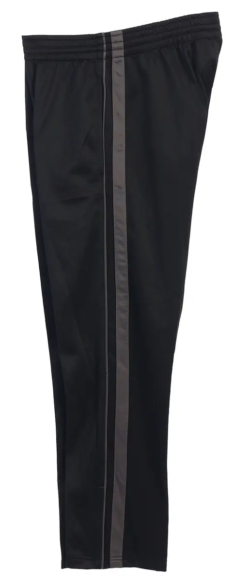 Gioberti Men's Athletic Track Pants, Zip Bottom, Black Charcoal, 3X-Large | Sporty, Comfortable & Quick-Dry - view 4
