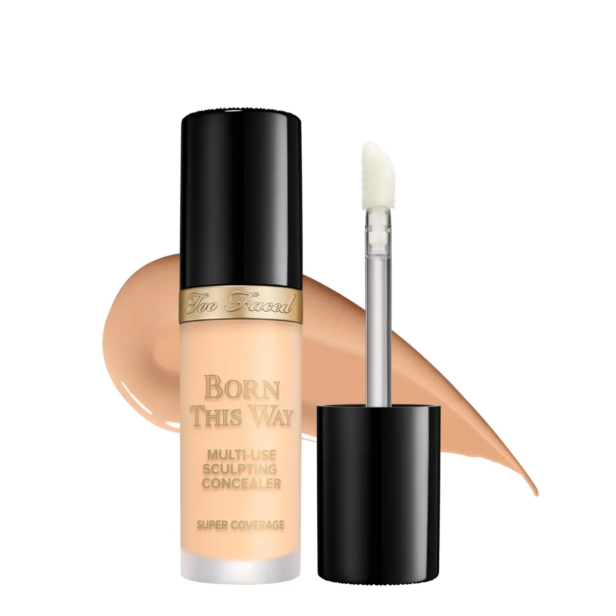 Too Faced Born This Way Super Coverage Concealer 0.45 Fl Oz | Hydrating, Full Coverage for Dark Circles & Blemishes - main product image