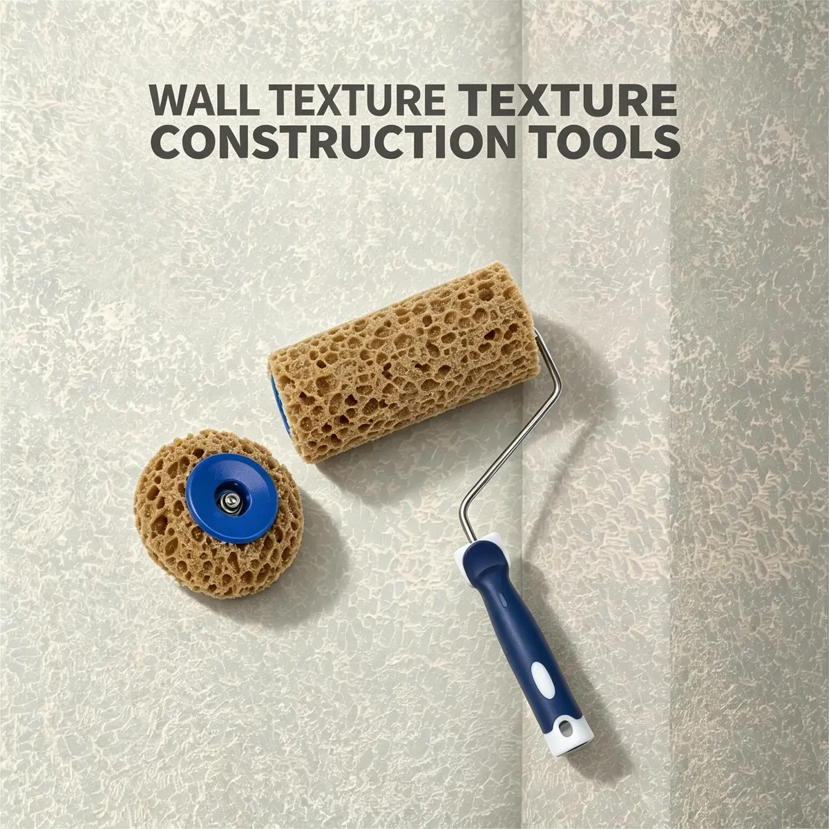 Hanroy Sea Sponge Roller - Texture Paint for Walls, Decorators Brush Tool (6-inch) - view 4