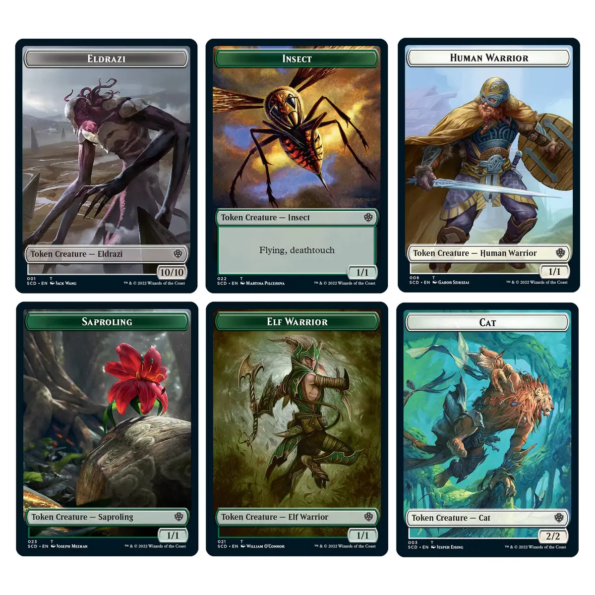 Magic: The Gathering Token Triumph Commander Deck (Green-White) 100-Card Deck | Ready-to-Play for Beginners - view 2