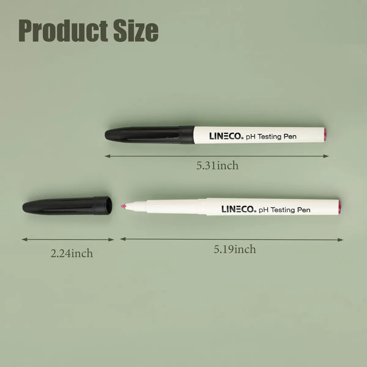 Lineco pH Testing Pen for Paper & Paperboard | Accurate pH Indicator, 2 Pack, USA Made - view 2