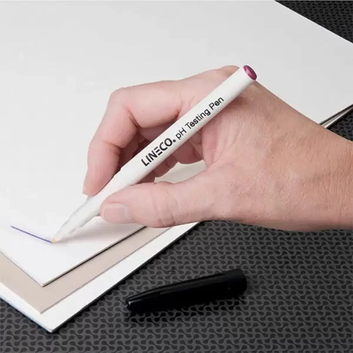 Lineco pH Testing Pen for Paper & Paperboard | Accurate pH Indicator, 2 Pack, USA Made - view 3