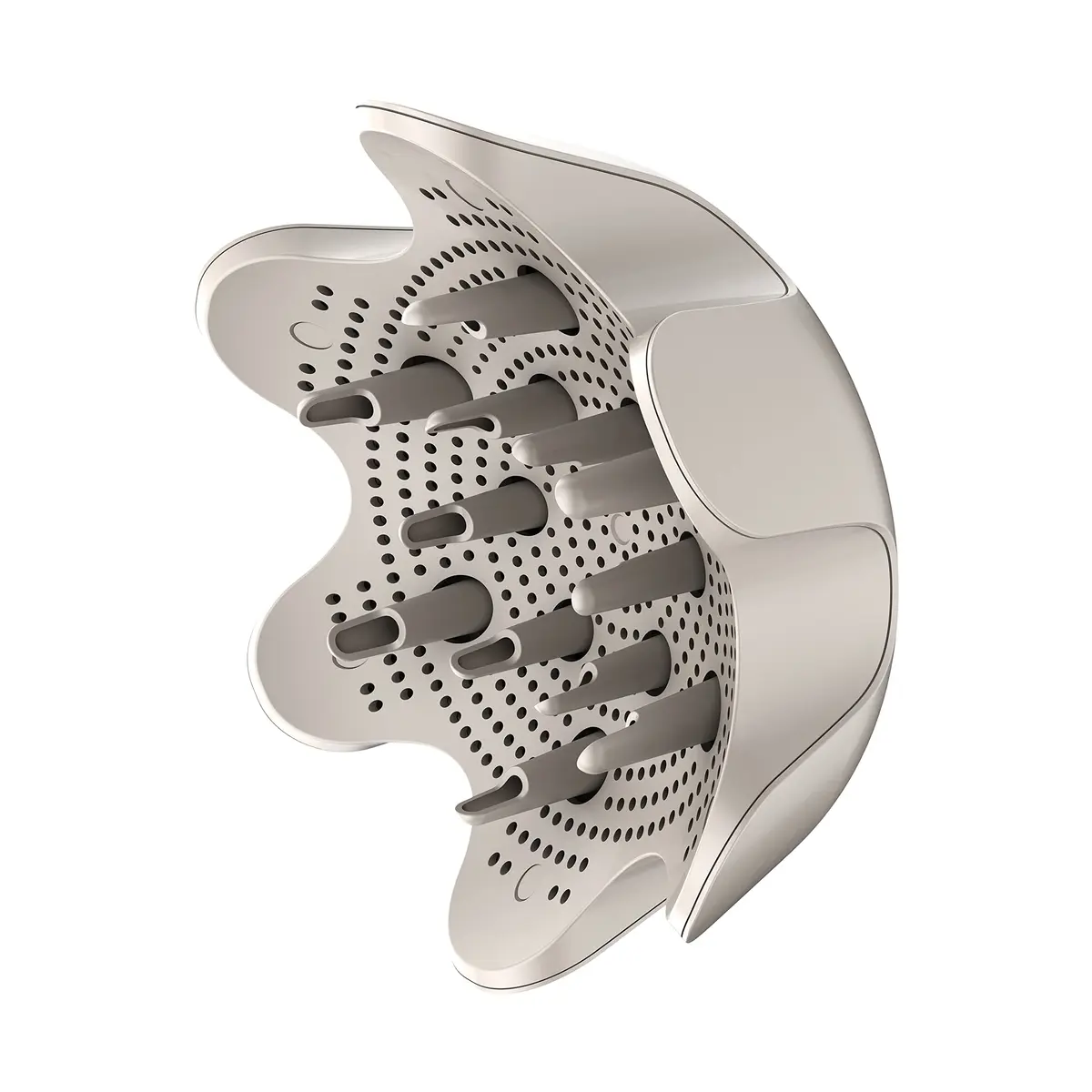 Shark FlexStyle Curl-Defining Diffuser Attachment, Stone | Fast Curl Styling with Retractable Prongs - main product image