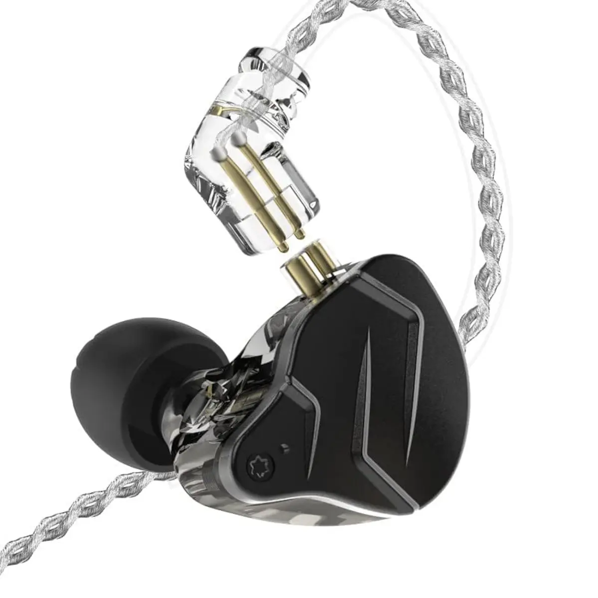 KZ ZSN PRO X Wired In-Ear Monitor Headphones with Dual Driver Hybrid Technology | 25 Ohm Impedance, 112dB Sensitivity - main product image