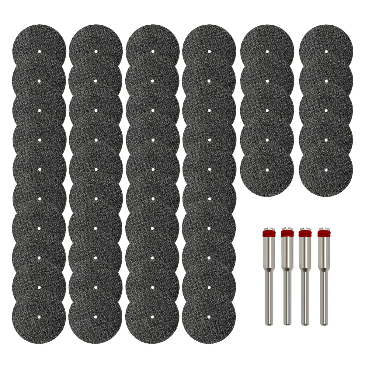 YGFRSTO 50pcs Rotary Tool Cut Off Wheels 1-1/4'' Fiberglass Reinforced Discs | Precise, Durable Metal & Wood Cutting - main product image