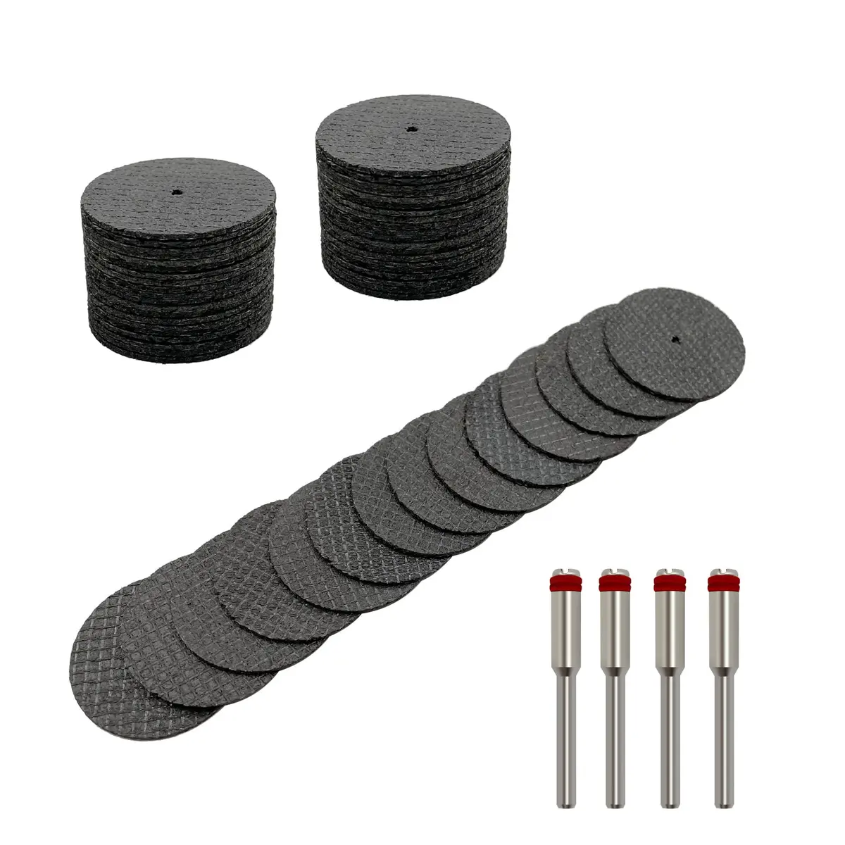 YGFRSTO 50pcs Rotary Tool Cut Off Wheels 1-1/4'' Fiberglass Reinforced Discs | Precise, Durable Metal & Wood Cutting - view 4