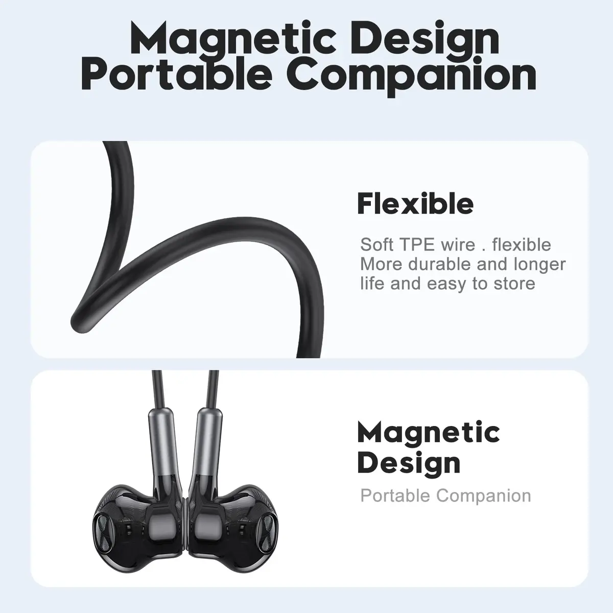 BENEWY Wired USB C Headphones with Mic & Volume Control, 1.3m Tangle-Free Cable | HiFi Stereo Sound - view 6