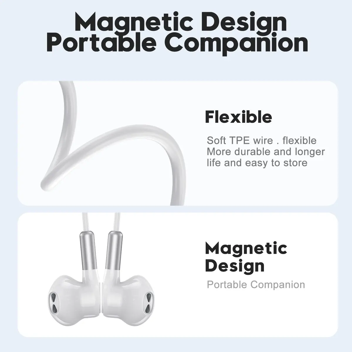 BENEWY Wired USB C Earbuds with Mic and Volume Control | 1.2m Cable, 14.2mm Dynamic Drivers - view 6