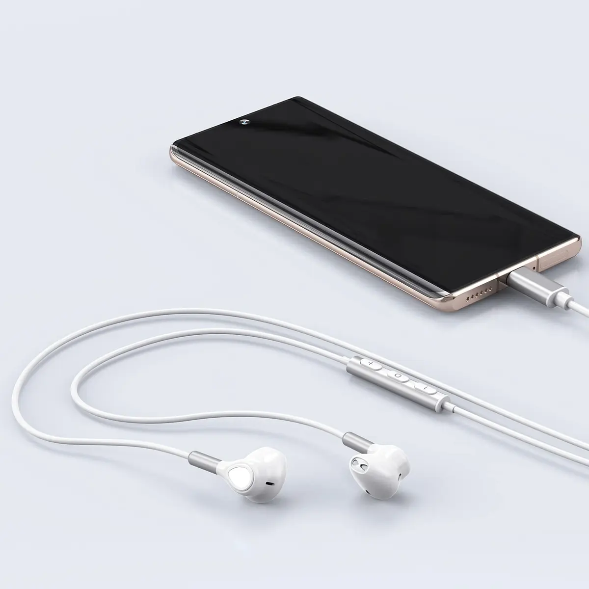 BENEWY Wired USB C Earbuds with Mic and Volume Control | 1.2m Cable, 14.2mm Dynamic Drivers - view 7