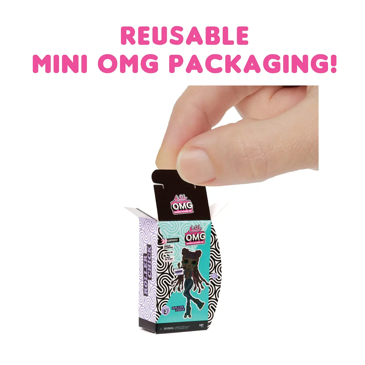MGA's Miniverse LOL Surprise Miniature Collection with OMG Fashion Doll & Accessories | 4+ Years - view 5