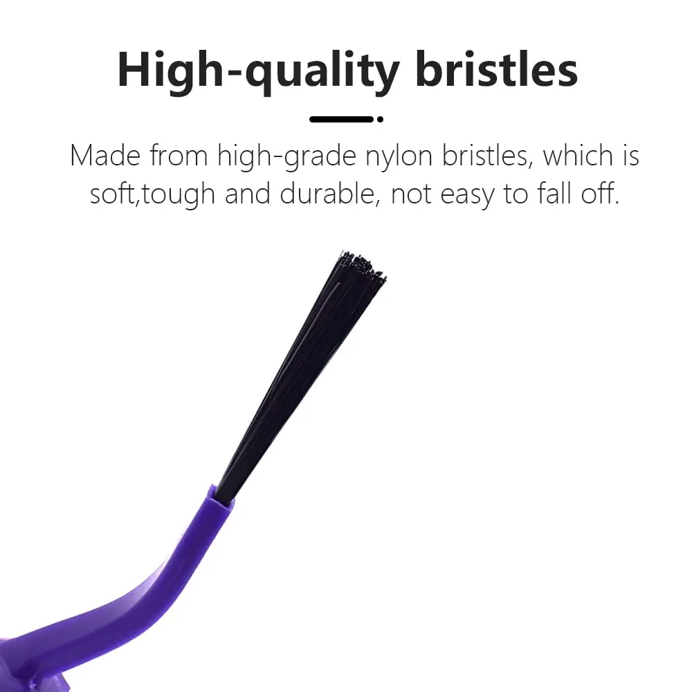 neutop Replacement Side Brushes for eufy RoboVac X8, X8 Hybrid | Deep Corner & Wall Cleaning (110 characters) - view 5