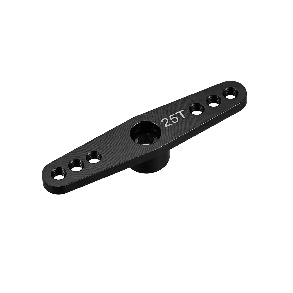 MECCANIXITY 25T Servo Arm Horn Black 3.1mm | Aluminum Alloy for RC Car Large Torque Digital Coreless Servo Parts - main product image