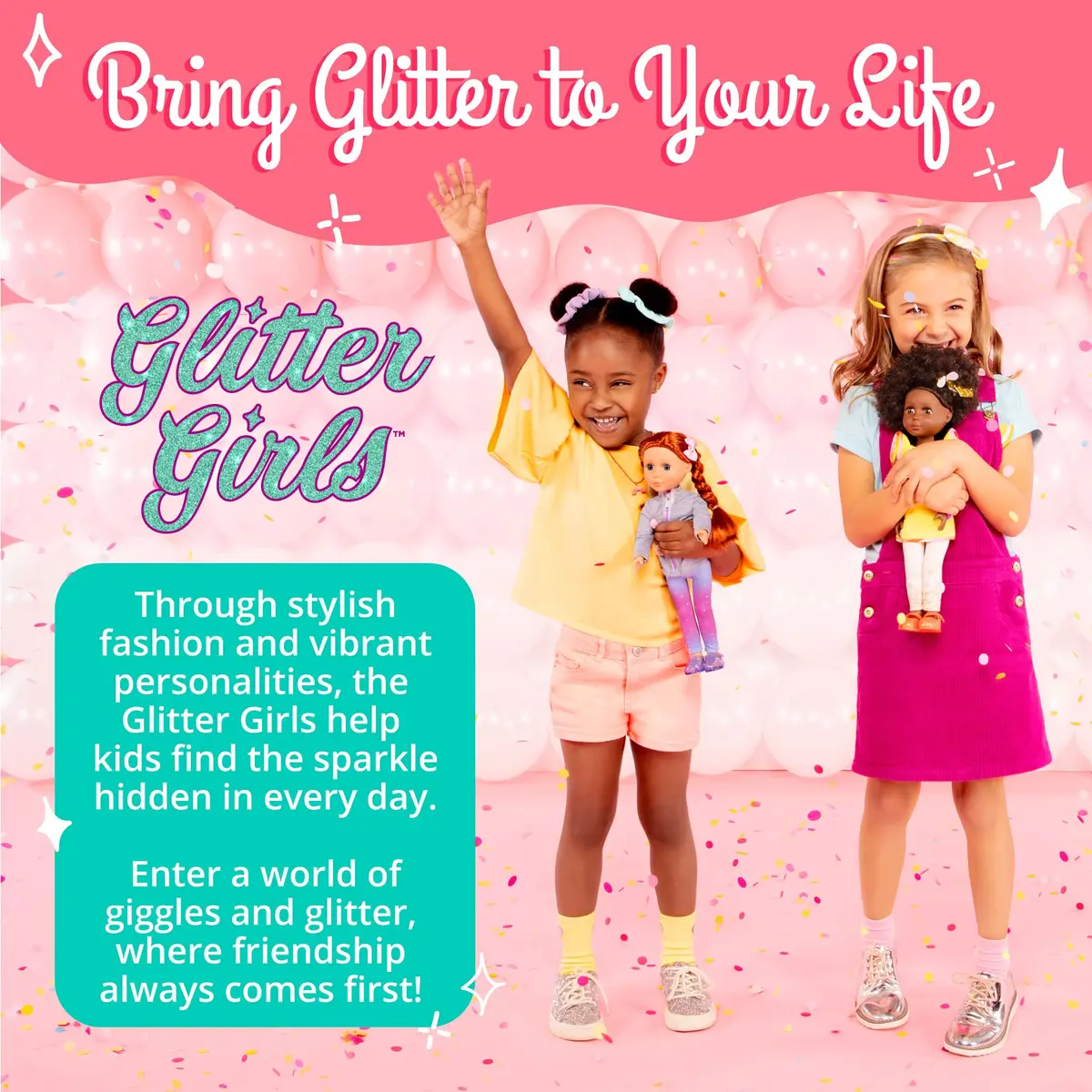 Glitter Girls Slim & Pup Carrier Set with Teckel Puppy Plush Toy 17.78cm (7 inch) | ASTM-Tested Toy for Kids 3+ Years - view 6