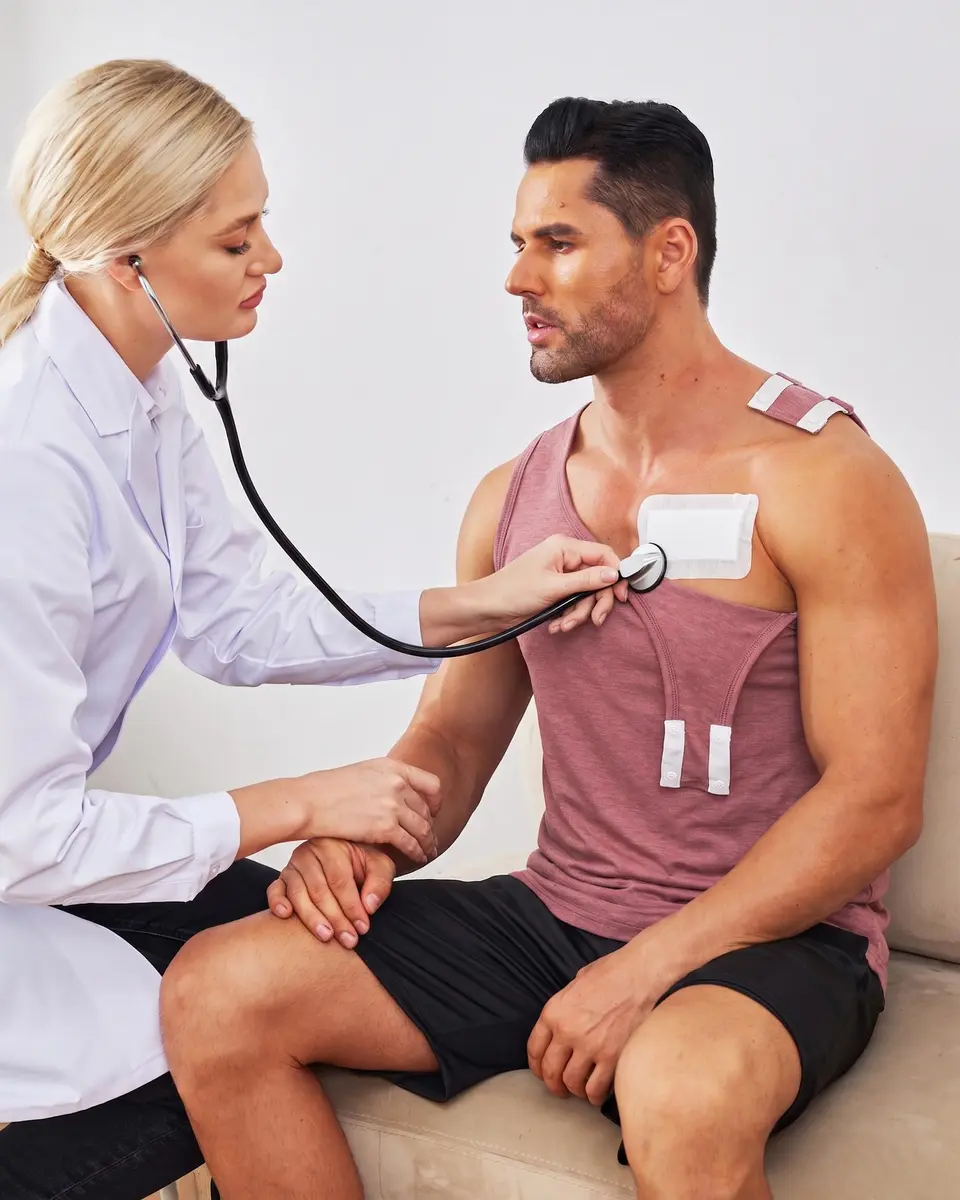 Deyeek Post Shoulder Surgery Shirts for Women & Men | Tearaway Snap Tank Top for Recovery & Comfort - view 5
