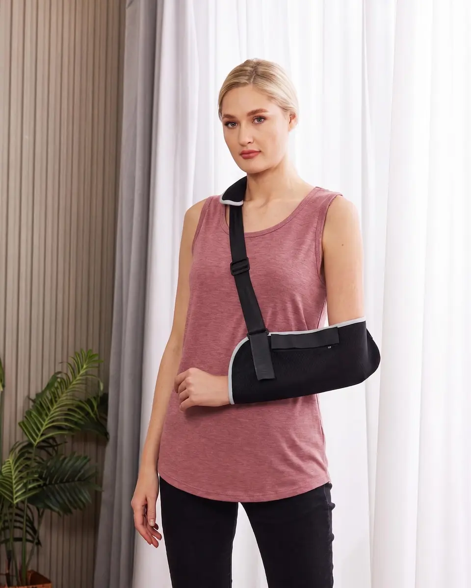 Deyeek Post Shoulder Surgery Shirts for Women & Men | Tearaway Snap Tank Top for Recovery & Comfort - view 3