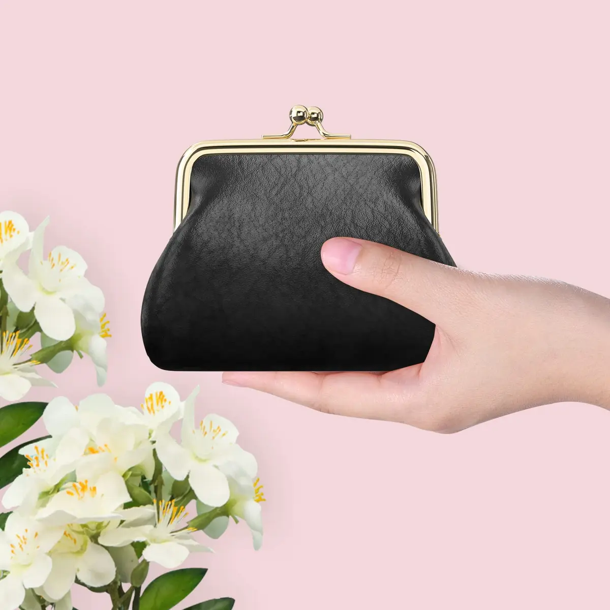 Nipichsha Coin Purse Small PU Leather Change Purse | Waterproof, Durable & Compact (70-120 chars) - view 2