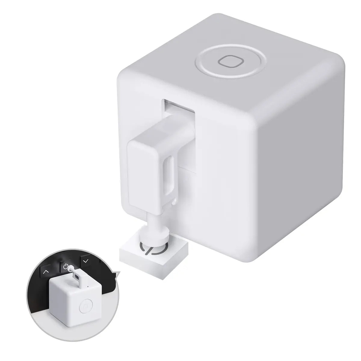 MoesGo 2nd Generation Smart Bluetooth Fingerbot Plus | Wireless Light Switch Button Pusher, Alexa & Google Compatible - main product image