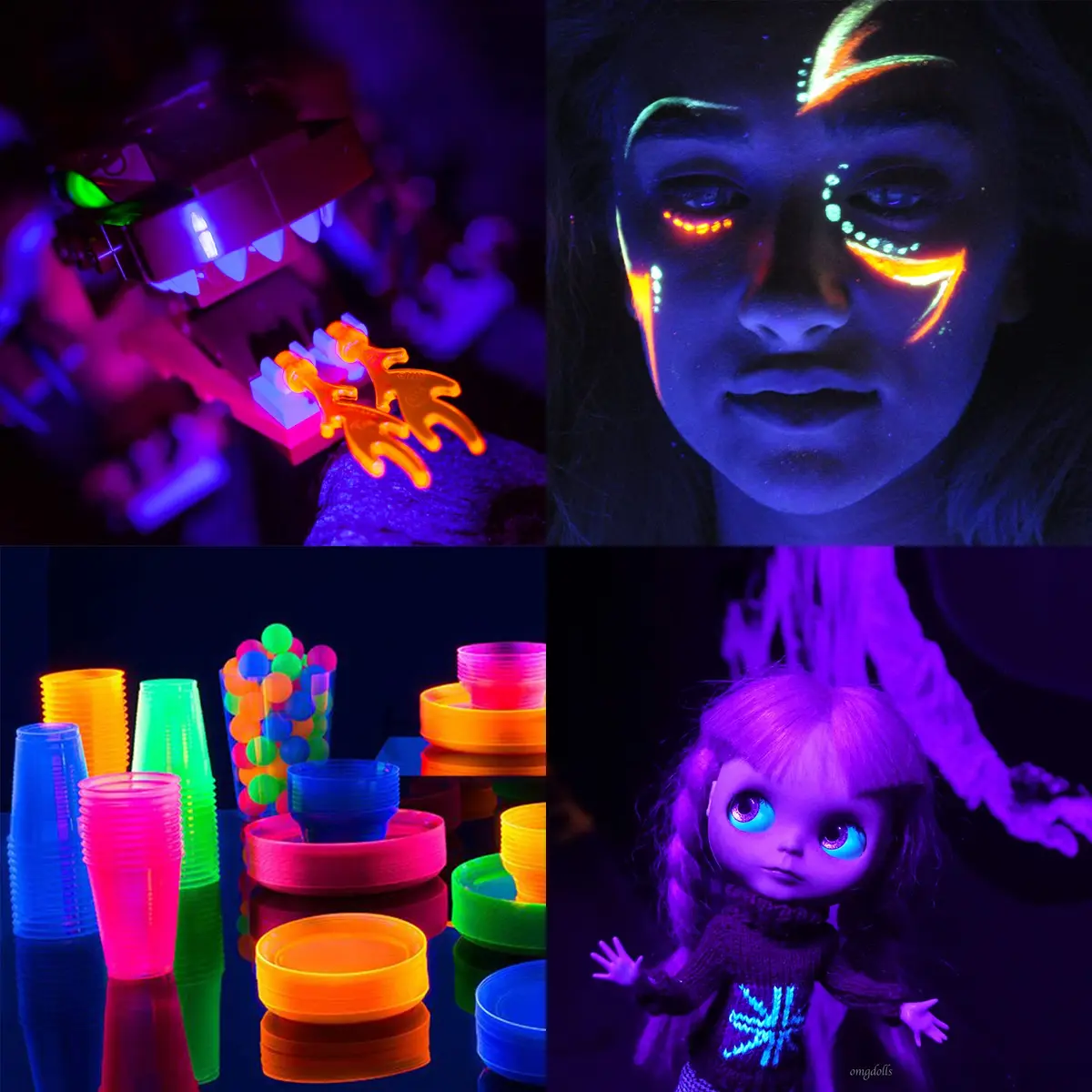 GREENIC USB Black Light Strip 6.6ft | 10W UV LED for Halloween & Party - view 9