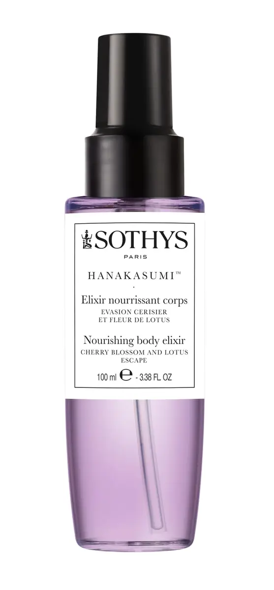 SOTHYS Nourishing Body Elixir, Cherry Blossom Oil 3.38 Fl Oz | Deep Nourishment & Hydration - main product image