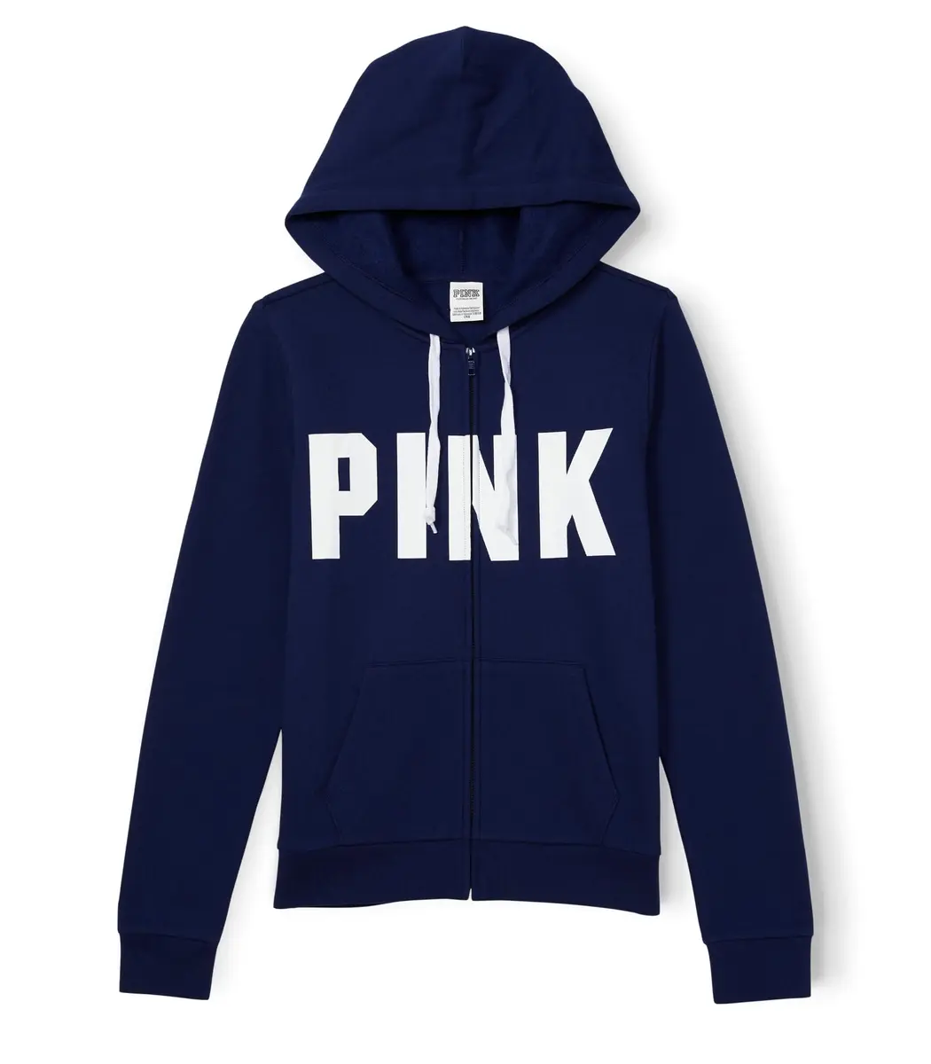 Victoria's Secret PINK Logo Sweatshirt | Cozy, Relaxed Fit, Cotton Blend, S - view 4
