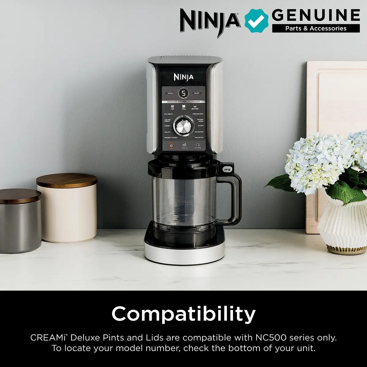 Ninja CREAMi XL 2 Pack Pints with Lids | Store & Make Frozen Treats at Home - view 3