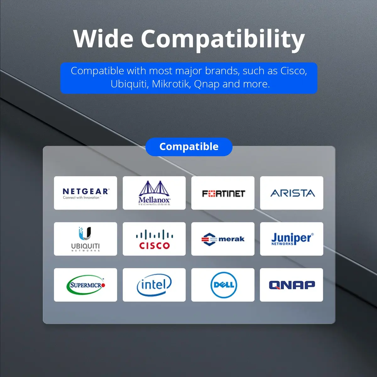 ipolex 10G SFP+ Twinax Copper Cable 0.25m White | High-Speed Passive DAC for Networking - view 4