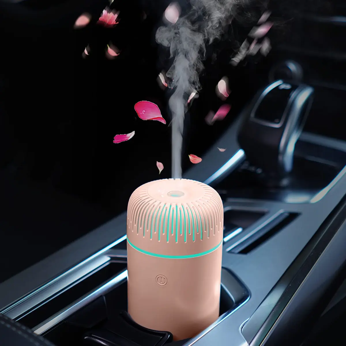 UrrSovv USB Car Diffuser Humidifier 100ml (3.4 Fl Oz) | Ultrasonic Cool Mist for Fresh Air - main product image