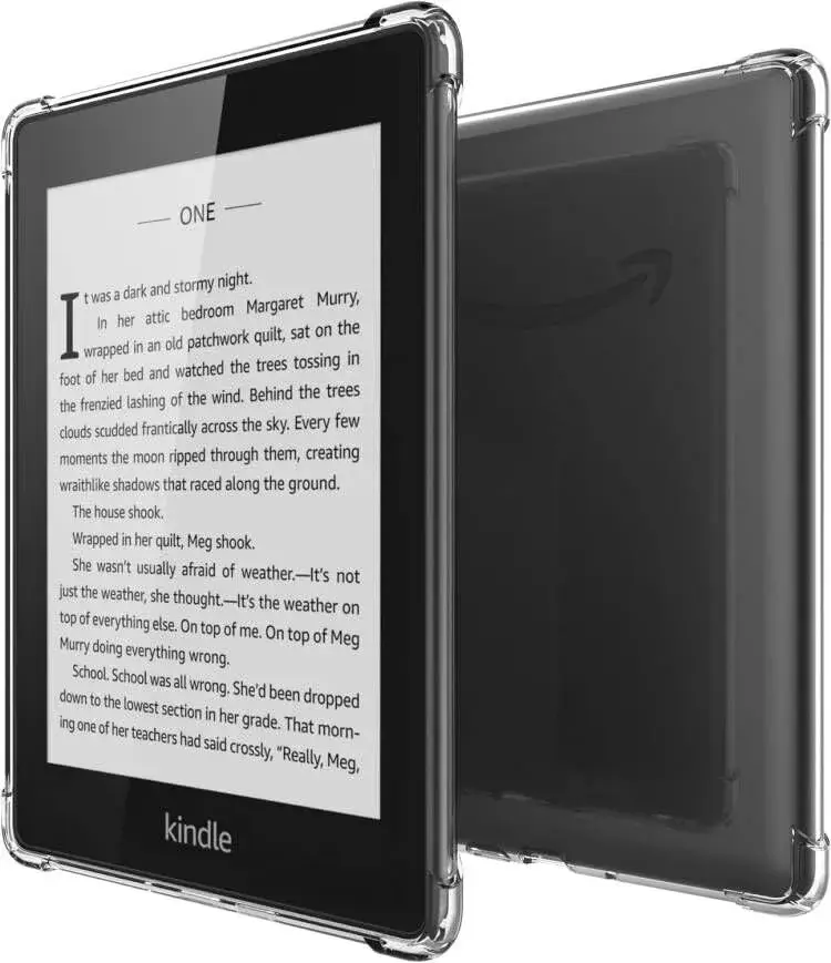 KEEXYICC Clear Case for 6.8" Kindle Paperwhite 11th Gen 2021 & Signature Edition | Slim Protective TPU Back Cover with Bumper Corners - view 7