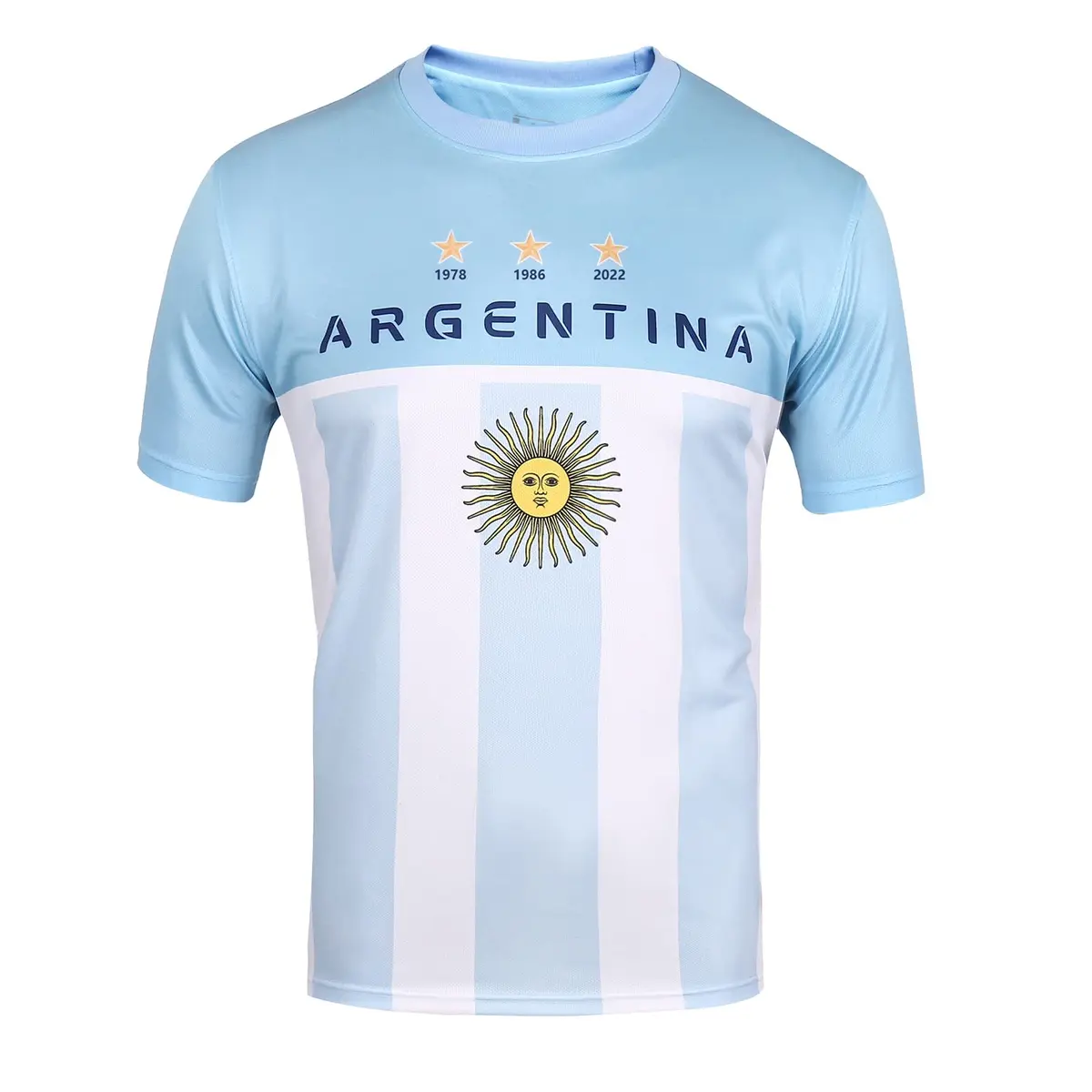 DIBEI Argentina 2026 World Cup Fan Soccer Jersey Large | Official Team Design - main product image