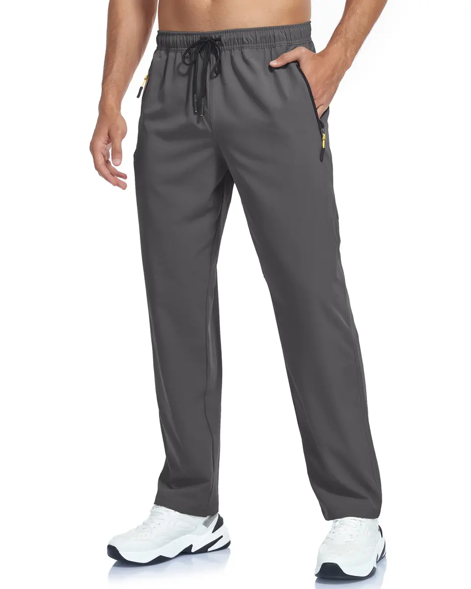 GAXIDES Mens Hiking Pants Lightweight Quick Dry Waterproof 2XL | Breathable, UPF 50+ with Zipper Pockets - main product image