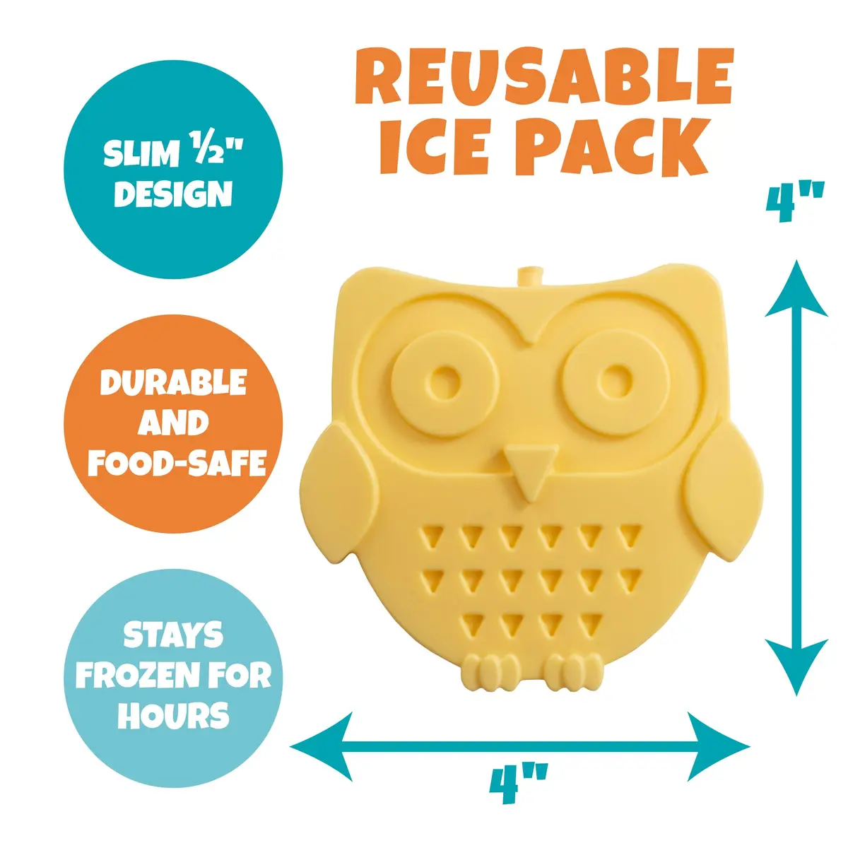 Bentology Kids Insulated Lunch Box Set with thermos Food Jar and Ice Pack | Food Safe, BPA-Free, Suitable for Ages 3+ - view 4