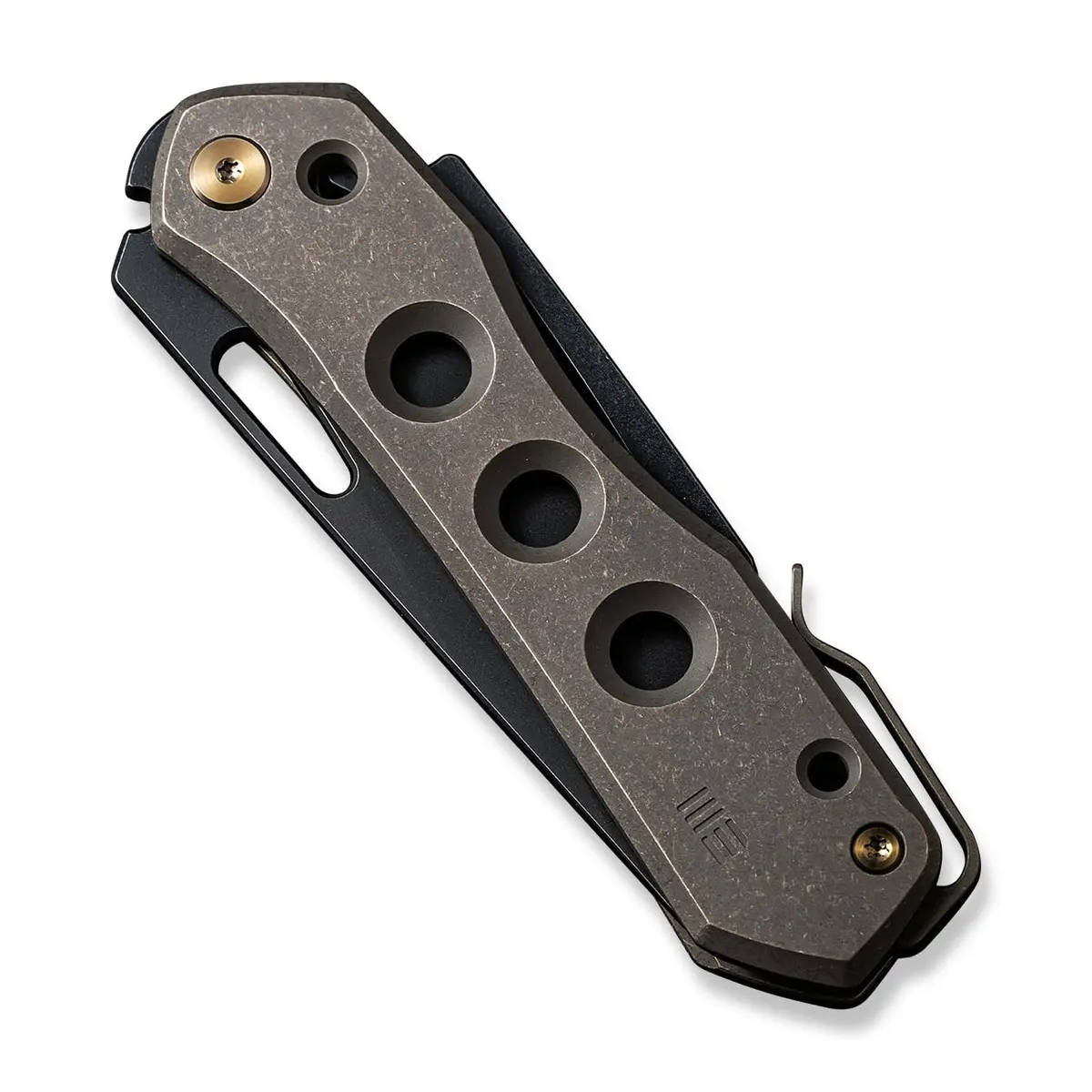 WeKnife WE210314 Vision R Superlock Bronze | 4.5" Closed, CPM-20CV Blade, Titanium Handle - view 6
