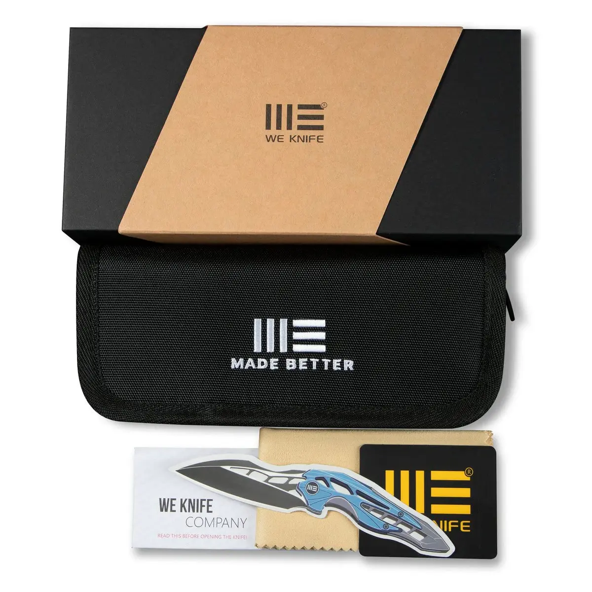 WeKnife WE210314 Vision R Superlock Bronze | 4.5" Closed, CPM-20CV Blade, Titanium Handle - view 9