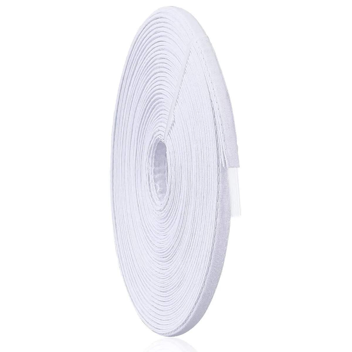 PH PandaHall Cotton Covered Boning Roll 11mm Wide, 12 Yards | Sew-Through White Fabric for Garment Support - main product image