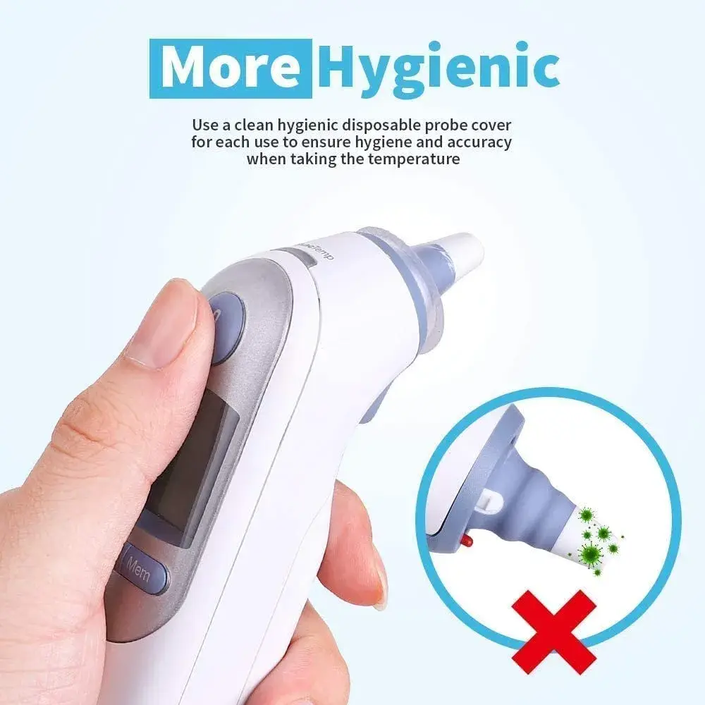 mozeeda 800 Pack Disposable Ear Thermometer Probe Covers | Protects Lens & Ensures Accuracy - view 5
