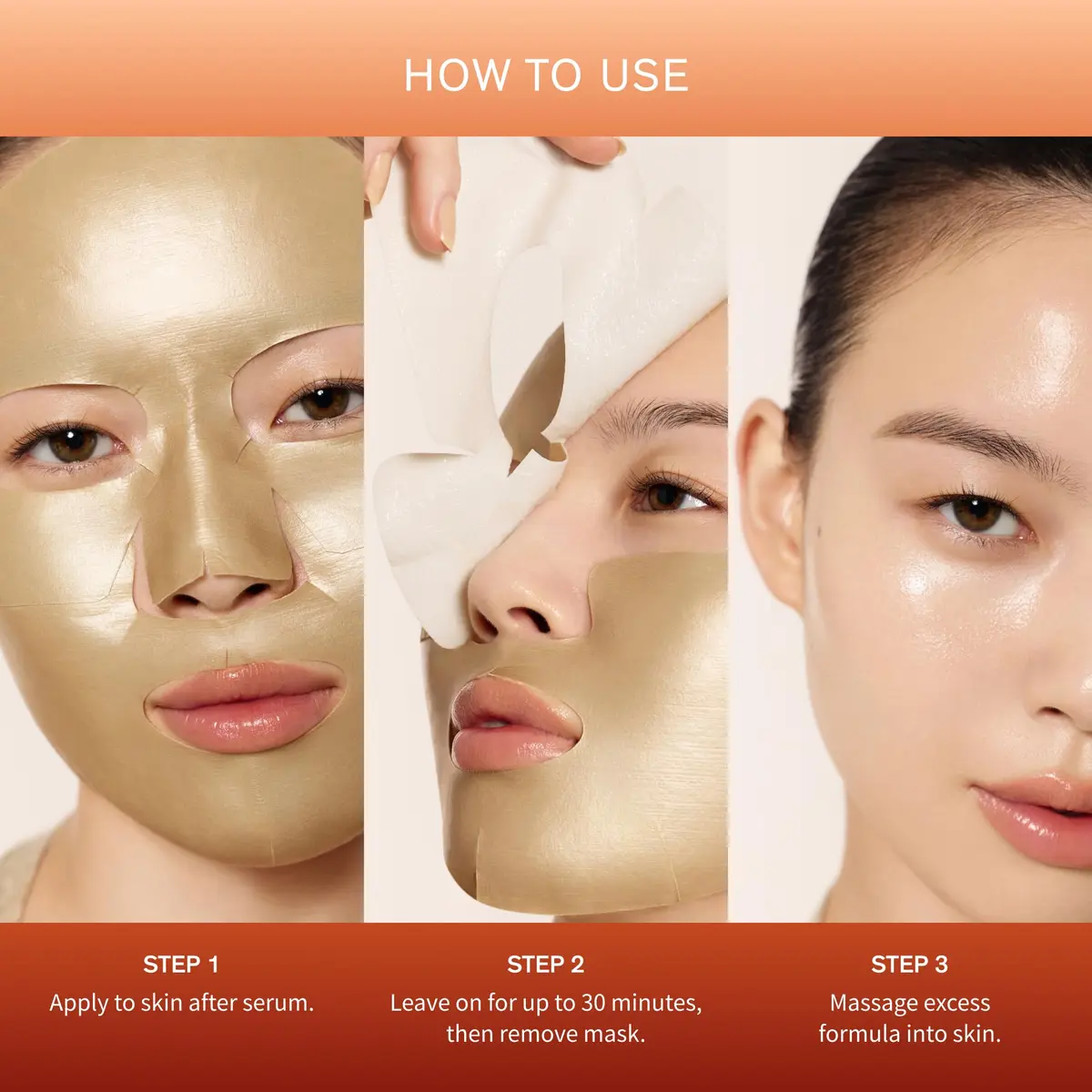 Sulwhasoo Concentrated Ginseng Rejuvenating Cream Collagen Mask 5 Pack | Visibly Smooth Fine Lines & Reinforce Skin Resilience - view 8