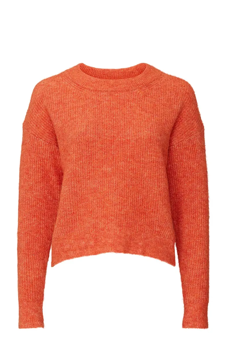 Heartloom Esther Sweater Crew Neck Cotton | Slouchy, Autumn Style (21in) - view 2