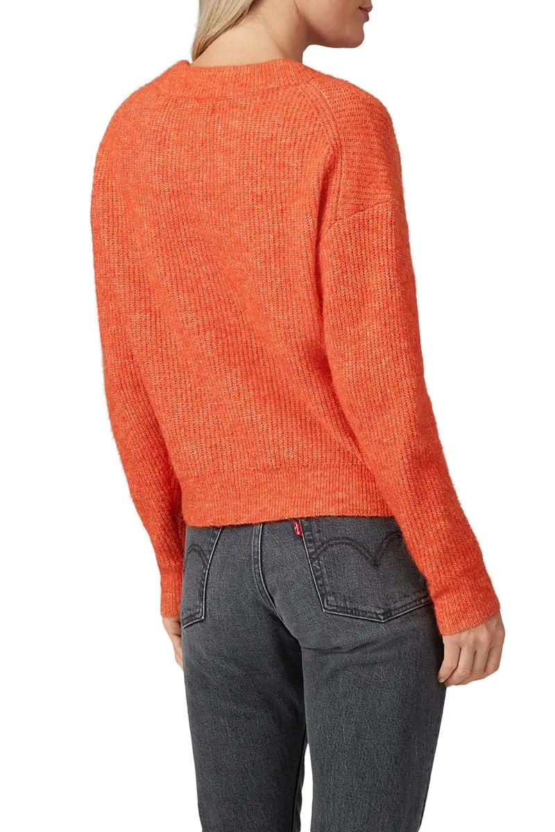 Heartloom Esther Sweater Crew Neck Cotton | Slouchy, Autumn Style (21in) - view 4