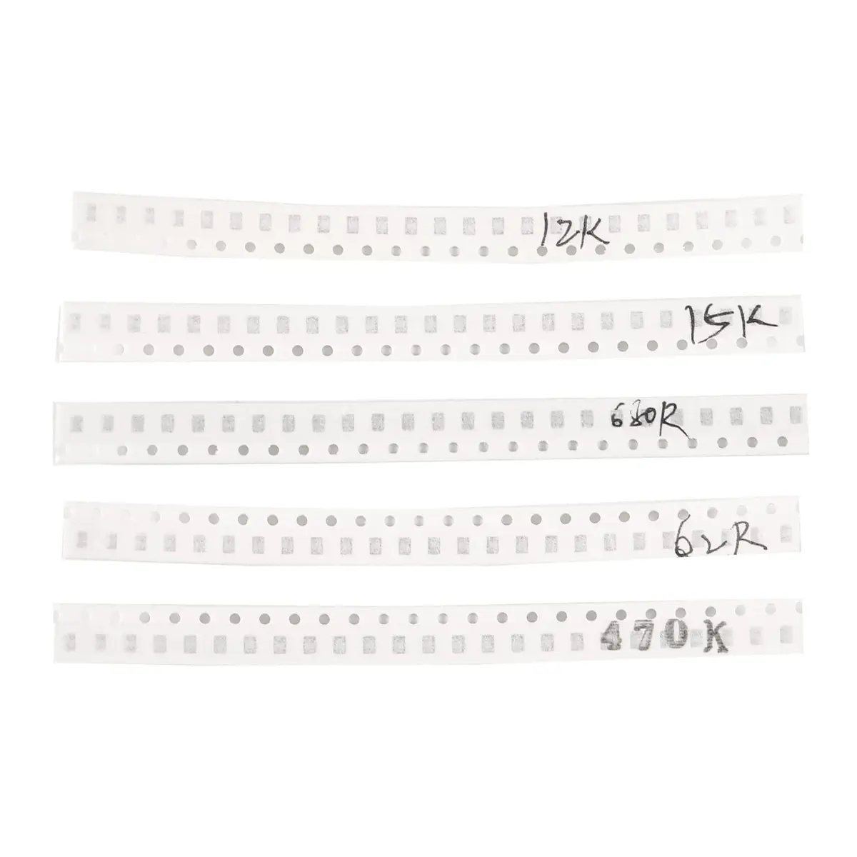 AEDIKO 1500pcs 1206 Resistors Kit 60 Values 1% 0.25W | Assorted SMD Resistor Pack - view 2