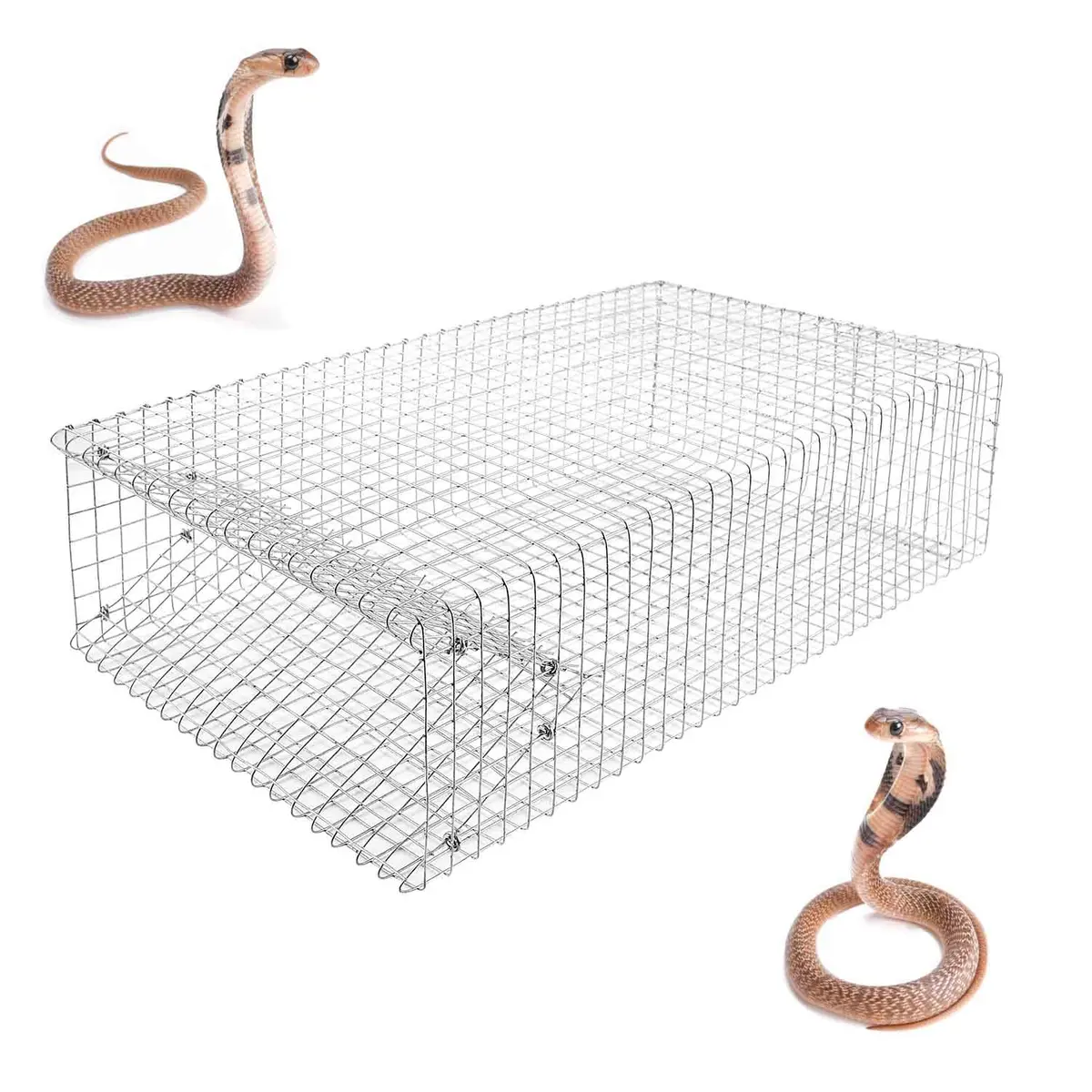 AMZTraps The Amazing Humane Snake Trap (Small) | Reusable, Safe for All Pets, Collapsible - main product image
