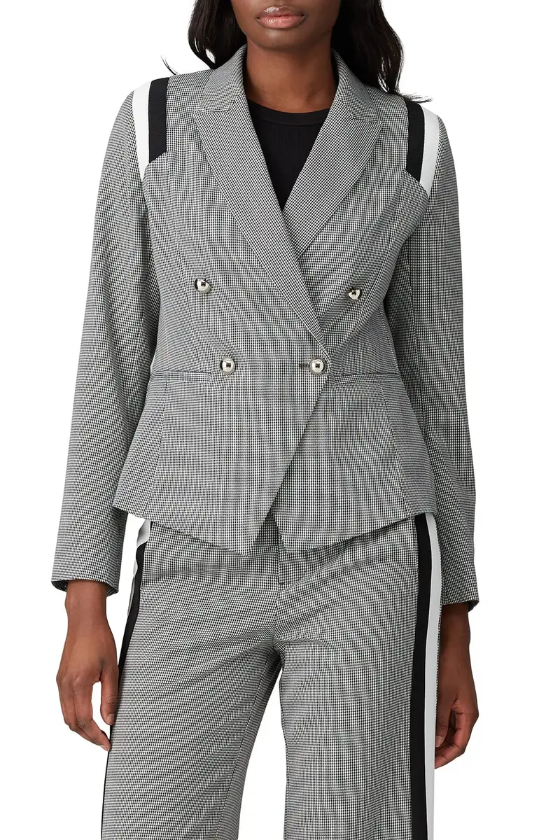 Great Jones Blazer Plaid Varsity Stripe | Classic Fit, Grey, Medium - main product image