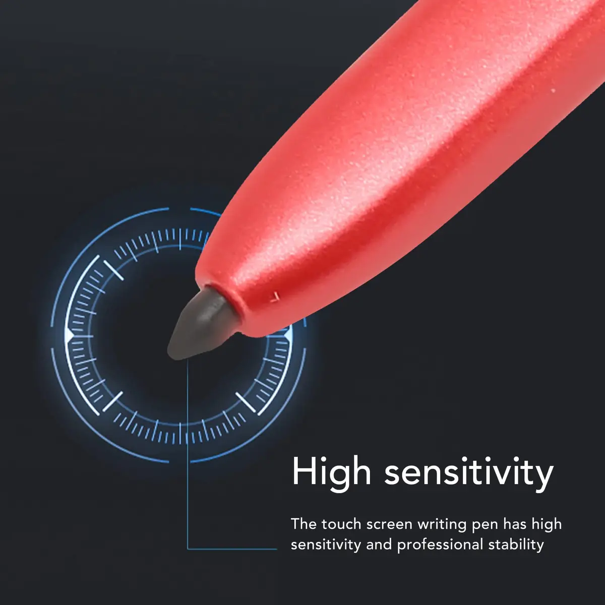 Cuifati Pen for Note 10 Lite | High Sensitivity Capacitive Stylus, Red - view 4