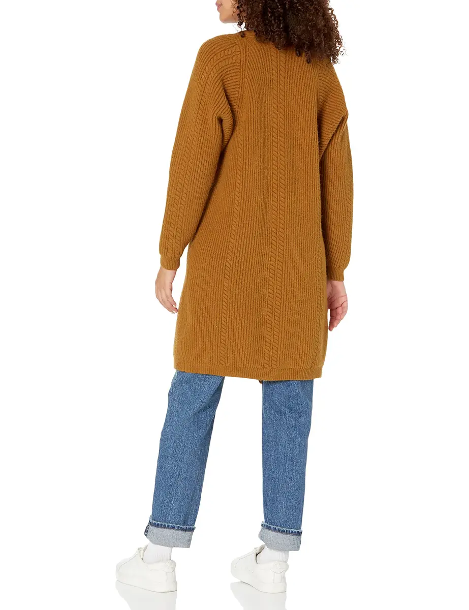 Heartloom Julien Cardigan Small | Cozy Fall Open-Front Sweater with Acrylic & Polyamide - view 2