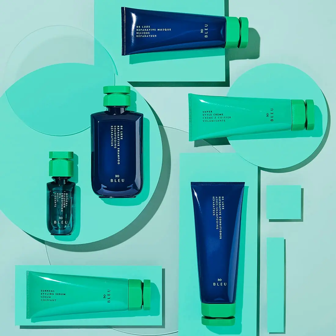 R+Co BLEU DE LUXE Reparative Shampoo + Conditioner 14ml | Hydrates & Repairs Coarse Hair - view 2