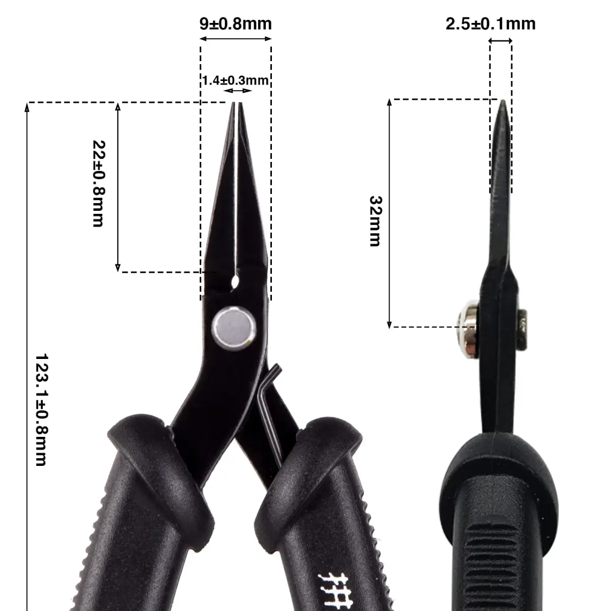 Piececool Professional Metal Model Tools Set - 2pcs Clipper & Needle Nose Pliers | For Metal Earth Kits - view 4